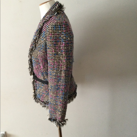 Cache Multicolored Tweed Jacket - Picture 2 of 4